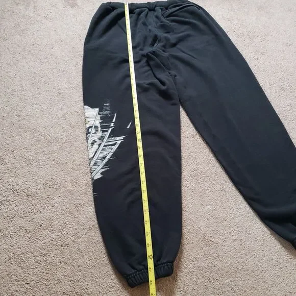 Primitive X Wolverine Exoskeleton Size Medium Mens Black Marvel Sweatpants - Picture 11 of 11